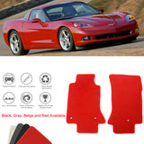 2005-2013 Chevy Corvette C6 Car Floor Mats Carpet 2PC Nylon