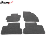 Car Floor Mat for 2010-2013 Mazda 3 Gray Carpet 4PC Nylon