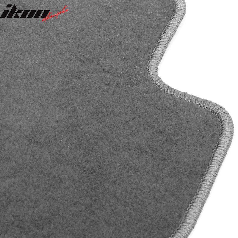Car Floor Mat for 2010-2013 Mazda 3 Gray Carpet 4PC Nylon