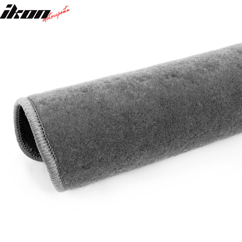 Car Floor Mat for 2010-2013 Mazda 3 Gray Carpet 4PC Nylon