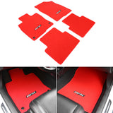 2016-2021 Honda Civic 4-Door Car Floor Mats Carpet 4PC Nylon