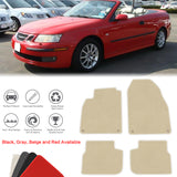 2003-2011 Saab 9-3 Car Floor Mats Carpet 4PC Nylon
