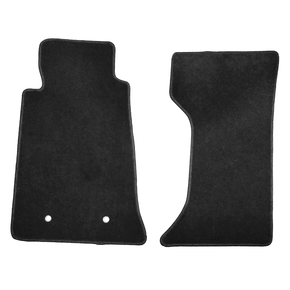 Floor Mat for Mazda Miata MX-5 2006-2015 Black Carpet 2PC Nylon