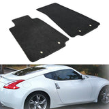 2009-2020 Nissan 370Z Car Floor Mats Carpet 2PC Nylon