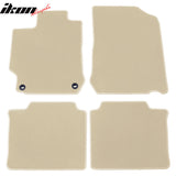 2012-2017 Toyota Camry Car Floor Mats Carpet 4PC Nylon & Latex Rubber