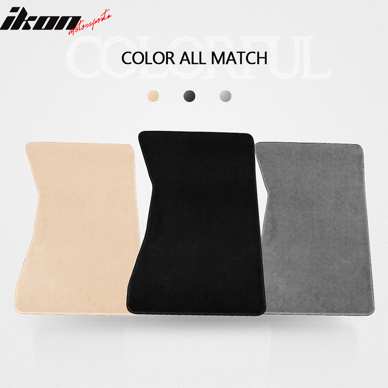 Car Floor Mat for 1996-1998 Acura TL Black Car Front Rear Nylon 4PC