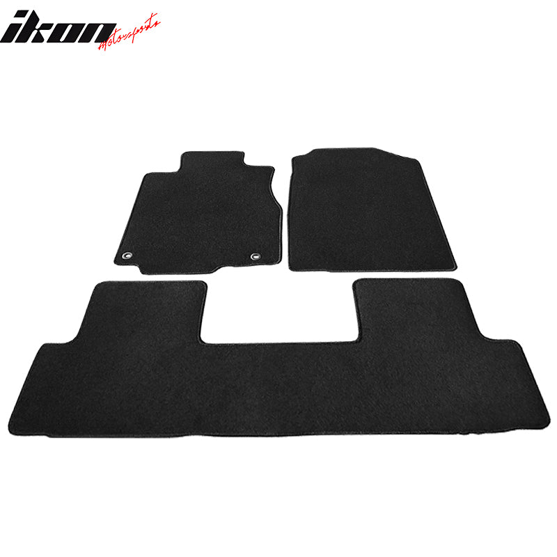 2012-2016 Honda CRV Front Rear Floor Mats Carpets 3PC