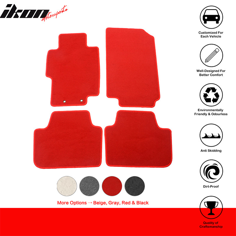 2004-2008 Acura TSX Car Floor Mats Carpet 4PC Nylon