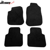 Car Floor Mat for 2000-2002 Saturn LS-Series Black Nylon Floor Mat