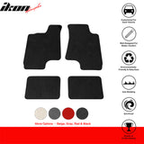 Car Floor Mat for 2000-2002 Saturn S-Series Black Nylon