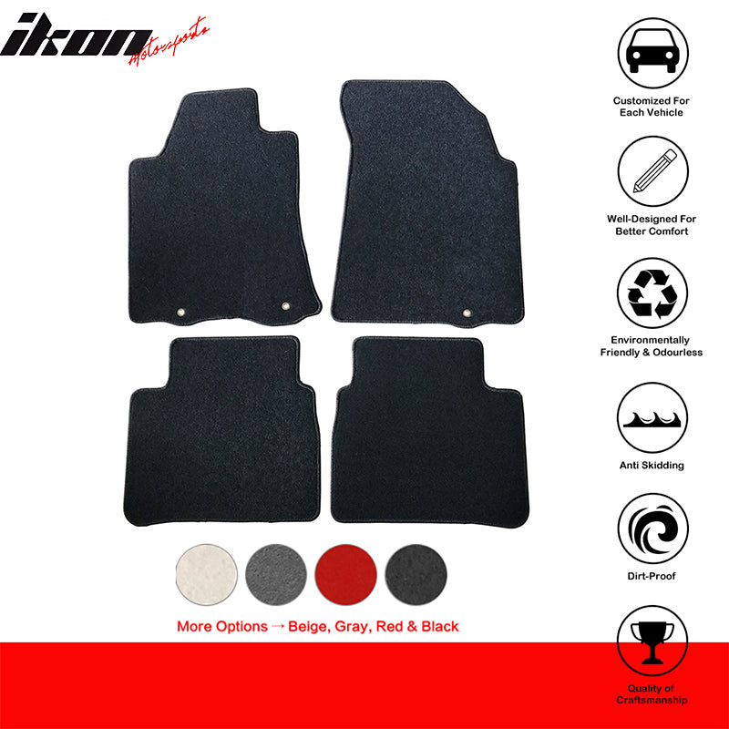 2013-2018 Nissan Altima Car Mats Carpet 4PC