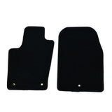 Car Floor Mat for 2011-2025 Dodge Durango Black Carpets Nylon 2PC