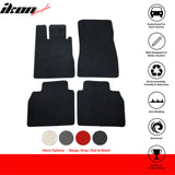 Car Floor Mat for 1998-2005 Mercedes S Class Black Nylon 4PCS