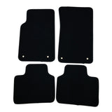 Car Floor Mat for 2008-2009 Pontiac G8 Black Front Rear  Nylon 4PC