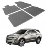 2010-2017 Chevrolet Equinox Car Floor Mats Carpet 4PC Nylon