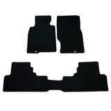 Car Floor Mat for 2008-2013 Infiniti G37 Coupe Black Nylon 3PC