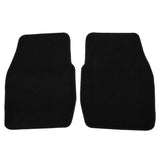 Car Floor Mat for 1997-2004 Dodge Dakota Black Carpets Nylon 2Pc