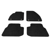 Car Floor Mat for 1998-2003 Chevrolet Malibu Black Nylon 4PC