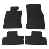 Car Floor Mat for 2002-2006 Mini Cooper Black Front Rear  Nylon 4PC