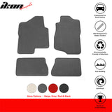 2007-2013 Chevrolet Silverado GMC Sierra Crew Cab Floor Mats 4PC Nylon