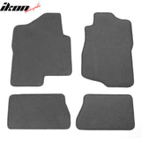 2007-2013 Chevrolet Silverado GMC Sierra Crew Cab Floor Mats 4PC Nylon