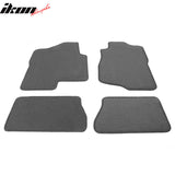 2007-2013 Chevrolet Silverado GMC Sierra Crew Cab Floor Mats 4PC Nylon