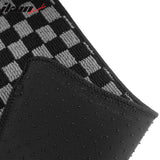 1990-1997 Mazda Miata MX5 2-Door 2DR Floor Mats Carpet Black Gray Plaid Polypropylene