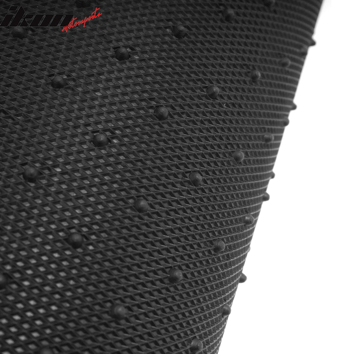 2005-2009 Ford Mustang Floor Mats Carpet Black Gray Plaid Polypropylene