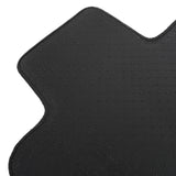 2006-2011 Honda Civic Floor Mats Carpet Black Gray Plaid Polypropylene