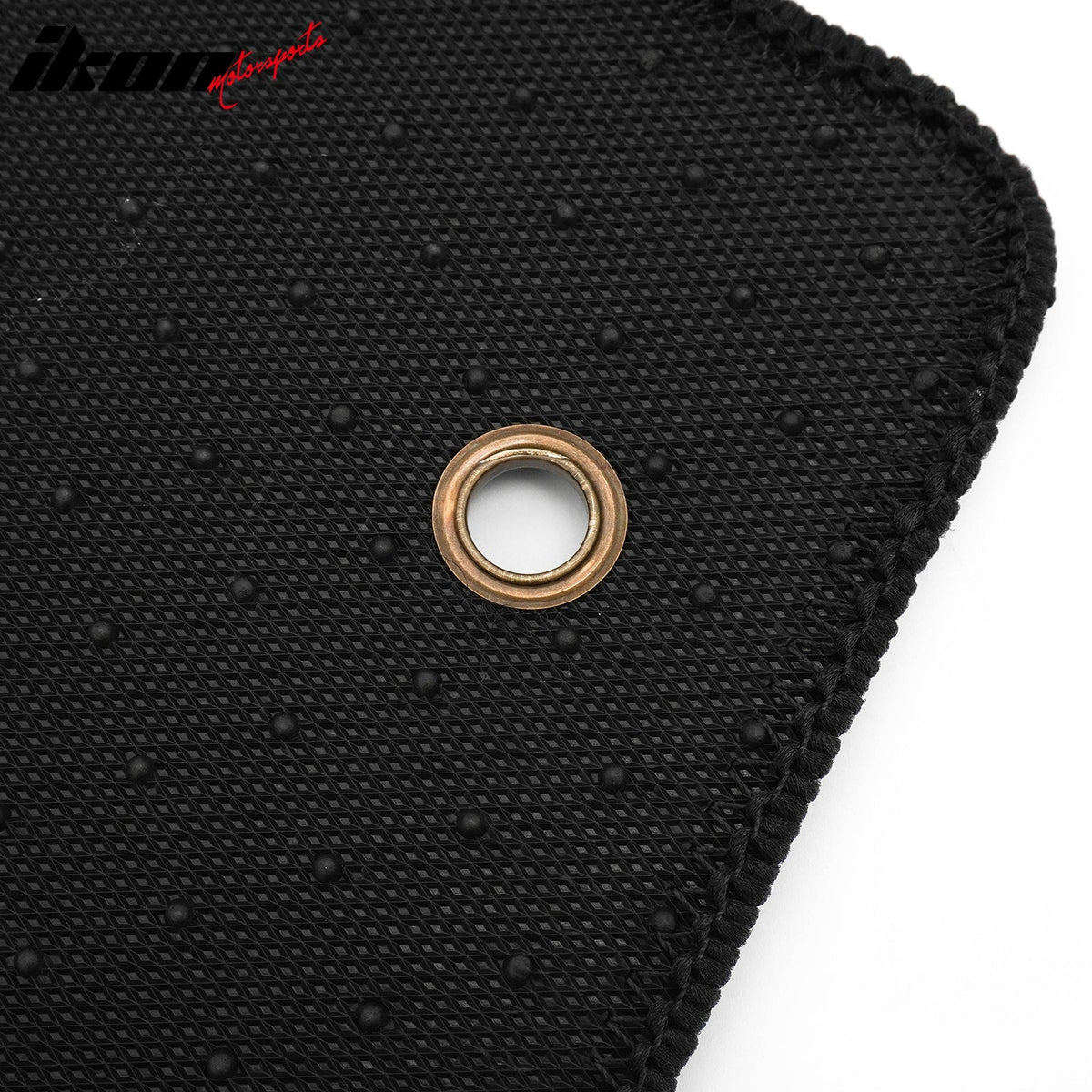 Front Rear Full Set Waterproof Floor Mats for Toyota Corolla 2009-2013 Black Blue Plaid Checkered Carpets PP & Loop Pile Surface & TPE Backing 4PCS