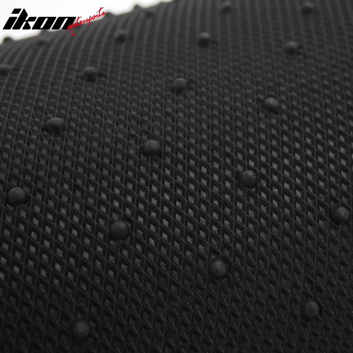 Front Rear Full Set Waterproof Floor Mats for Toyota Corolla 2009-2013 Black Pink Plaid Checkered Carpets PP & Loop Pile Surface & TPE Backing 4PCS