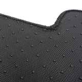 2009-2013 Honda Fit Floor Mats Carpet Black Gray Plaid Polypropylene