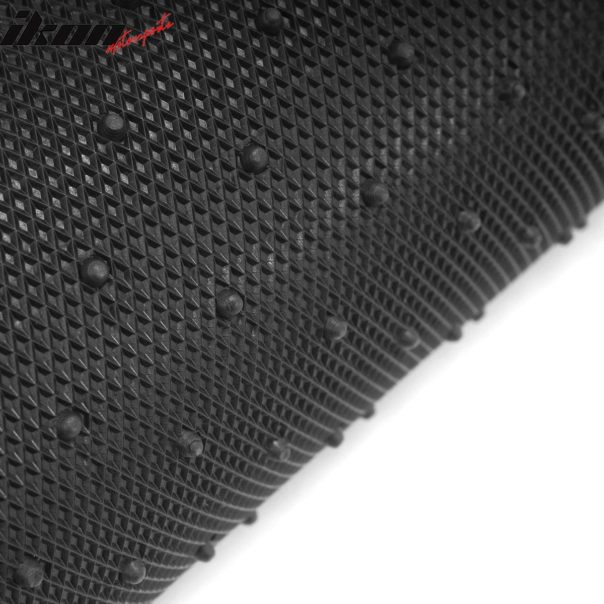 2002-2006 Acura RSX Floor Mats Carpet Black Gray Plaid Polypropylene