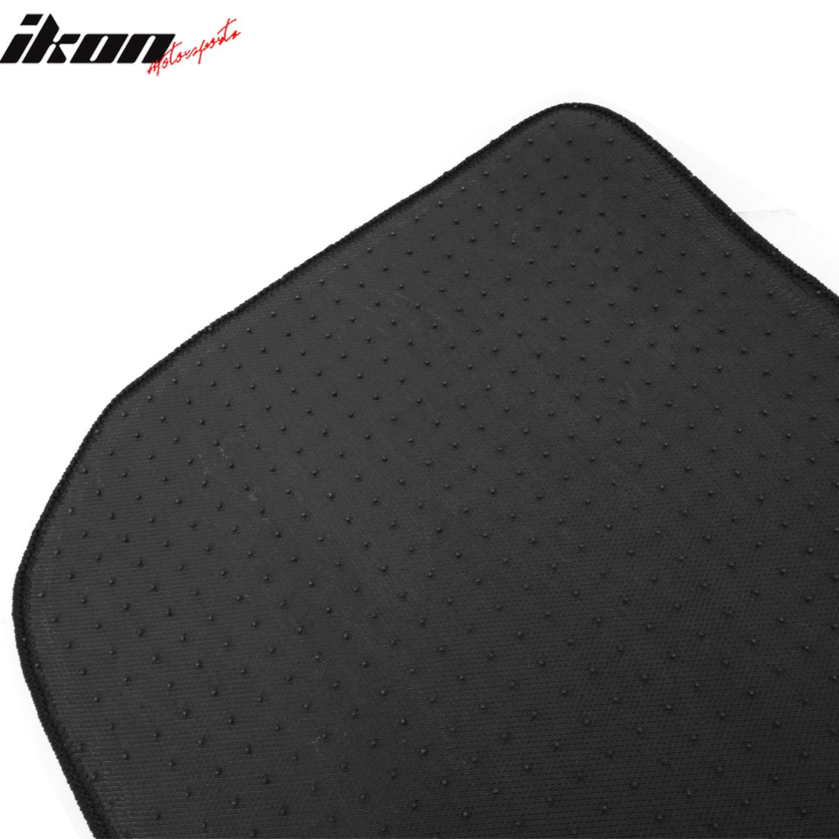 Front Rear Full Set Waterproof Floor Mats for Hyundai Sonata 2011-2014 Black Pink Plaid Checkered Carpets PP & Loop Pile Surface & TPE Backing 4PCS
