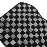 2012-2018 Ford Focus Floor Mats Carpet Black Gray Plaid Polypropylene