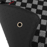 2005-2013 Chevrolet Corvette C6 Floor Mats Carpet Black Gray Plaid Polypropylene