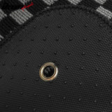 2010-2013 Mazda 3 Floor Mats Carpet Black Gray Plaid Polypropylene
