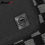 2009-2014 Acura TSX Floor Mats Carpet Black Gray Plaid Polypropylene