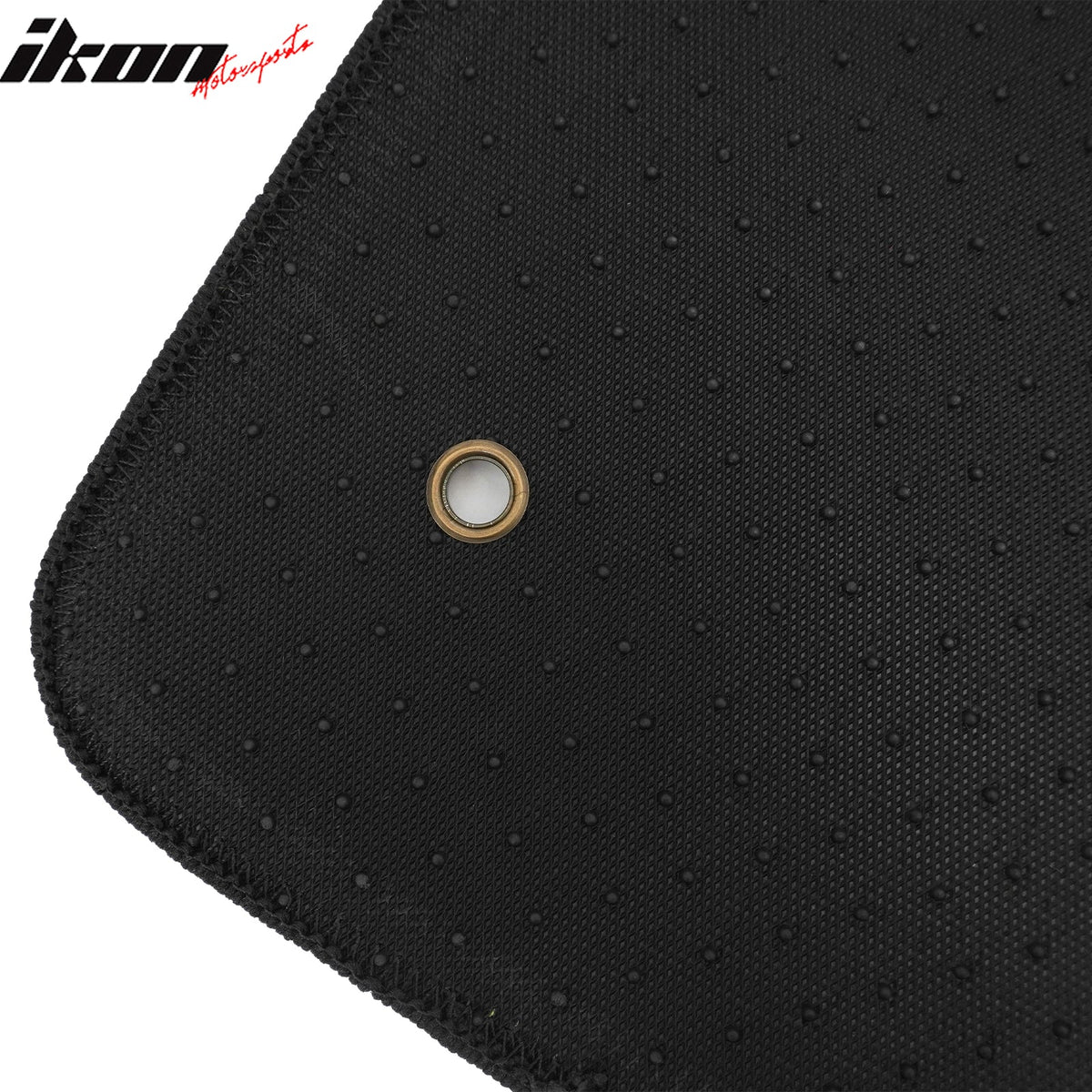 Waterproof Floor Mats for Chevrolet Cruze 2008-2015 & Cruze Limited 2016 Black Yellow Plaid Checkered Carpets PP & Loop Pile Surface & TPE Backing 4PC