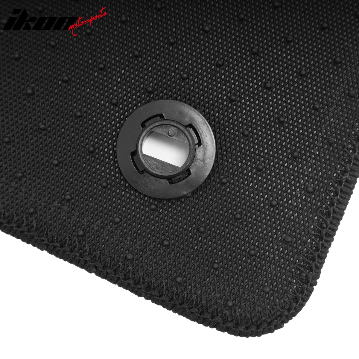 2012-2015 Toyota Prius Plug-In Floor Mats Carpet Black Gray Plaid Polypropylene