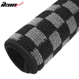 2014-2025 Lexus IS200t IS250 IS300 IS350 IS500 2WD RWD Floor Mats Black Gray Plaid Polypropylene