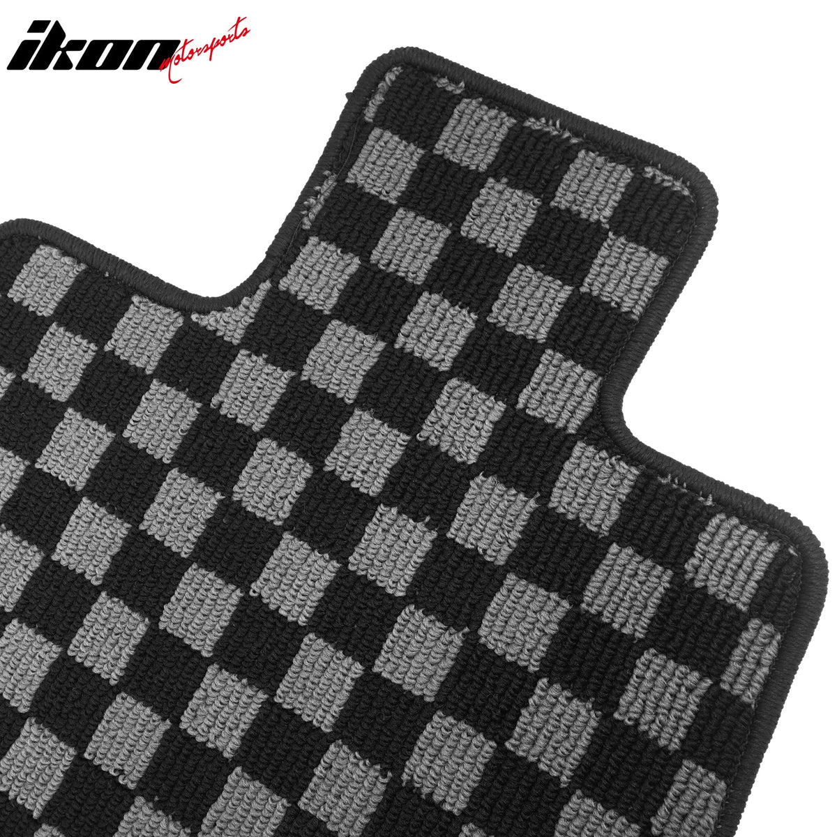 2014-2025 Lexus IS200t IS250 IS300 IS350 IS500 2WD RWD Floor Mats Black Gray Plaid Polypropylene