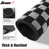 2019-2025 Nissan Altima Floor Mats Carpet Black Gray Plaid Polypropylene