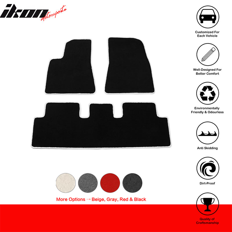 2017-2023 Tesla Model 3 Floor Mats Carpets