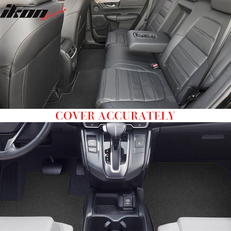 2017-2022 Honda CR-V Car Floor Mats Carpet 3PC Nylon