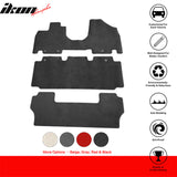 2011-2017 Honda Odyssey Car Floor Mats Carpet 3PC Nylon