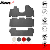 2011-2017 Honda Odyssey Car Floor Mats Carpet 3PC Nylon
