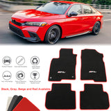 2022-2025 Honda Civic Acura Integra Car Floor Mats Carpet 4PC Nylon