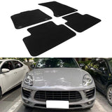 2015-2025 Porsche Macan 4PCS Driver Passenger Floor Mats Nylon