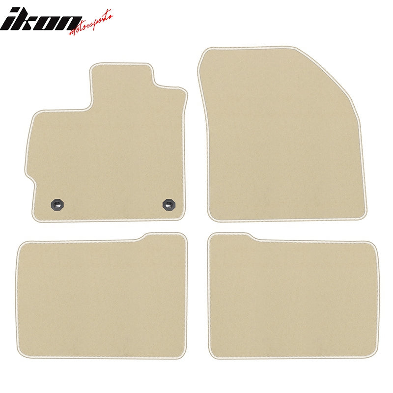 2012-2015 Toyota Prius Nylon Floor Mats Liner Front Rear Carpets